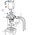 Volvo Penta Trimmpumpeneinheit Volvo Penta 21831047 - 3818340