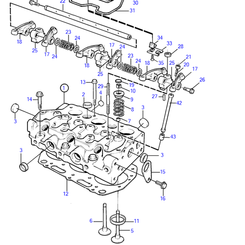 Volvo Penta Culata MD2020 Volvo Penta 3580233