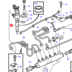 Einspritzdüse Volvo Penta 3801858