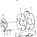 Volvo Penta Flexible coupling Volvo Penta 815252