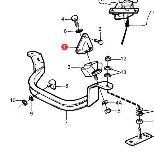 Volvo Penta Motorlager Volvo Penta 840701