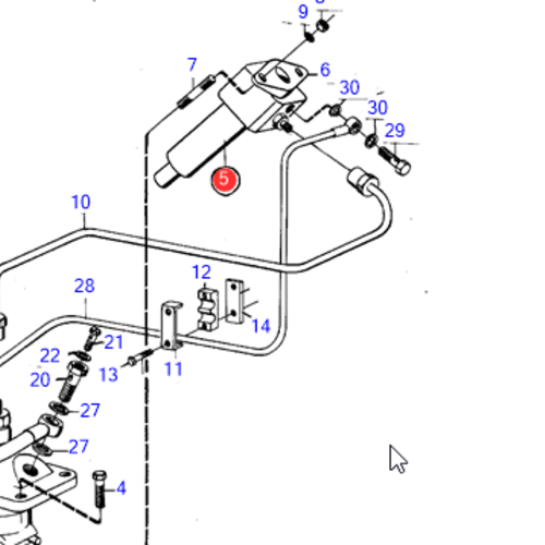 Volvo Penta Injector Volvo Penta 833191