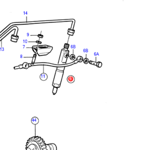 Volvo Penta Injector Volvo Penta 829907