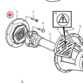 Volvo Penta Dämpferplatte - elastische Kupplung Volvo Penta 23434168 - 21393521