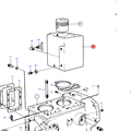 Volvo Penta Cylinder jacket MD1B -2B - 3B Volvo Penta 875513