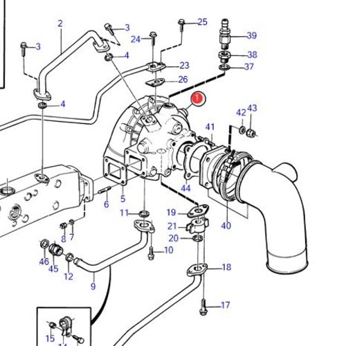 Volvo Penta Turbocharger Volvo Penta 865428 - 848275