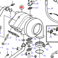 Volvo Penta Turbocharger D12 Volvo Penta 3826598