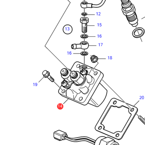 Volvo Penta Einspritzpumpe Volvo Penta 3809664 - 3803896