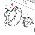 Volvo Penta Vliegwielhuis Volvo Penta 21729462 - 3818550