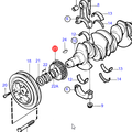 Volvo Penta Gear pulley Volvo Penta 21313324