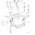 Volvo Penta Cylinder head complete Volvo Penta 833153