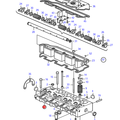 Volvo Penta Zylinderkopf komplett  D2 Volvo Penta 3801334