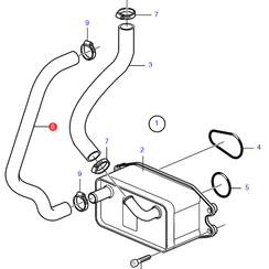 Manguera Volvo Penta 3812465