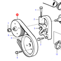 Volvo Penta Correa poli V Volvo Penta 3580835