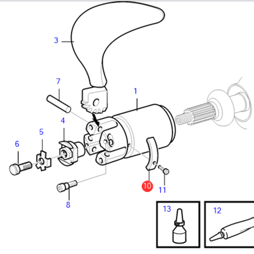 Volvo Penta Aluminium anode kit Volvo Penta 23974205