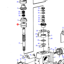 Manguito deslizante Volvo Penta 850303