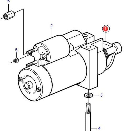 Volvo Penta Starter motor Volvo Penta 3885317