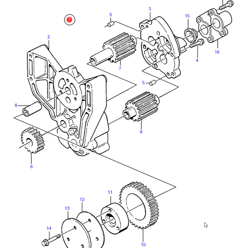 Volvo Penta Bomba de aceite Volvo Penta 22397140