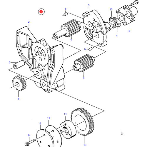 Volvo Penta Oil pump Volvo Penta 22397140 - 8170261