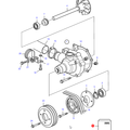 Volvo Penta Kit de reparación para bomba de circulación Volvo Penta 876794