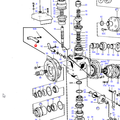 Volvo Penta Connector cooling water hose Volvo Penta 852007