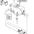 Volvo Penta Intercambiador de calor completo MD2030  Volvo Penta 3581926 - 3581931