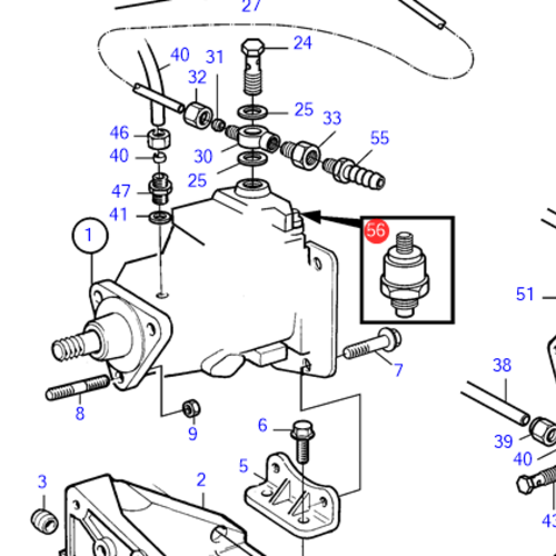 Volvo Penta Solenoid Volvo Penta 876614