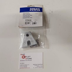 Aluminium anode kit Volvo Penta 876638 - 872125