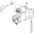 Volvo Penta Anlasser Volvo Penta 21677590 - 24074116