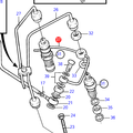 Volvo Penta Línea de retorno de combustible Volvo Penta 3580079