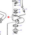 Volvo Penta Thermostat housing Volvo Penta 829869