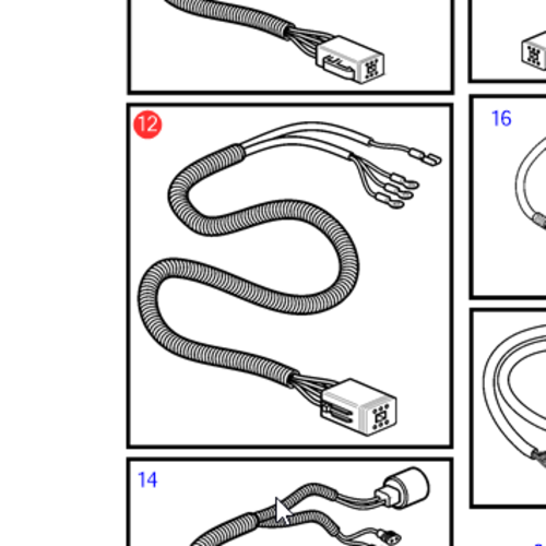 Volvo Penta Kabel kit Volvo Penta 881803
