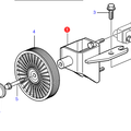 Volvo Penta Adaptador de bomba de dirección asistida Volvo Penta 3887324