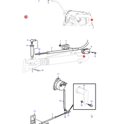 Kit indicador de ángulo de timón Volvo Penta 3594073