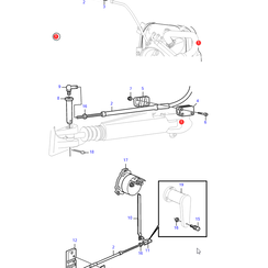 Rudder angle indicator kit Volvo Penta 3594073