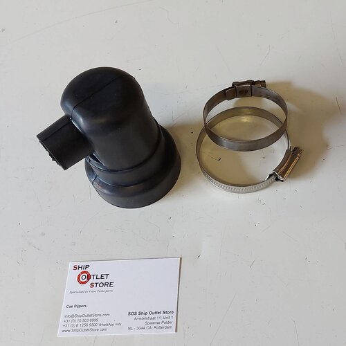 Volvo Penta Gummi-Endabdeckung Wärmetauscher Volvo Penta  861608