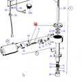 Volvo Penta Engranaje de tornillo Volvo Penta 897662 - 897663