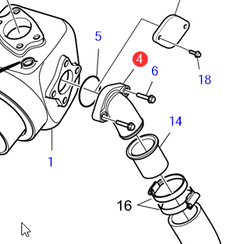 Connector Volvo Penta 21450768