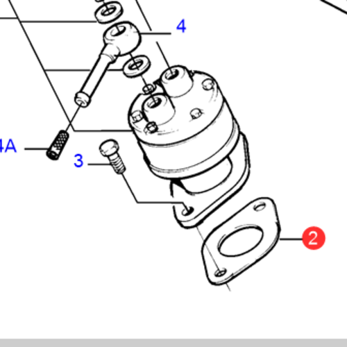 Volvo Penta Pakking Volvo Penta 3580111