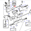 Volvo Penta Leak of line Volvo Penta 3582802