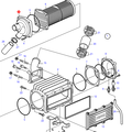 Volvo Penta Deksel intercooler 21781663 Volvo Penta 22092538