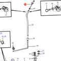 Volvo Penta Ölmessstab mit Rohr Volvo Penta 861087 - 861099