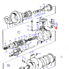 Oil seal Volvo Penta 853868