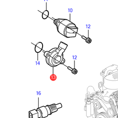 TPS sensor Volvo Penta 3857487