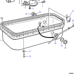 Auffangwanne Volvo Penta 865755