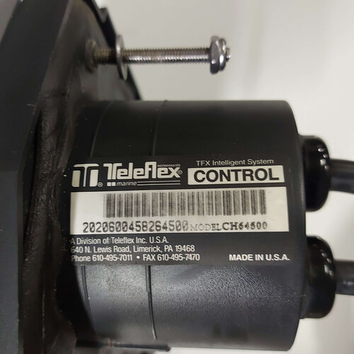 Teleflex Control de motor de doble palanca Teleflex CH64500