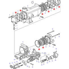 O-ring Volvo Penta 3583647