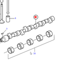 Volvo Penta Árbol de levas Volvo Penta 861201 - 838630