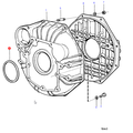 Volvo Penta Sello de aceite Volvo Penta 40005775