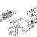 Volvo Penta Insertar intercambiador de calor D1-13 Volvo Penta 3842017